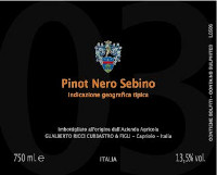 Pinot Nero Sebino 2003, Ricci Curbastro (Italia)