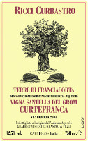Terre di Franciacorta Rosso Vigna Santella del Gröm 2004, Ricci Curbastro (Italia)