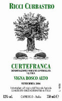 Terre di Franciacorta Bianco Vigna Bosco Alto 2006, Ricci Curbastro (Italia)