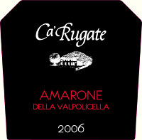 Amarone della Valpolicella 2006, Ca' Rugate (Italia)