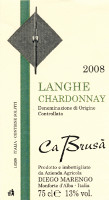 Langhe Chardonnay 2008, Ca' Brusà (Italia)