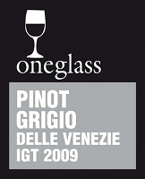 Pinot Grigio 2009, Oneglass (Italia)