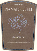Syrah 2009, Pianadeicieli (Italy)