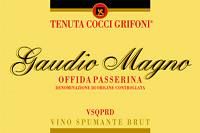 Offida Passerina Spumante Brut Gaudio Magno 2010, Tenuta Cocci Grifoni (Italy)