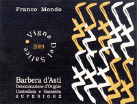 Barbera d'Asti Vigna del Salice 2009, Franco Mondo (Italia)