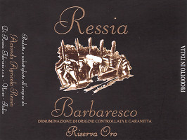 Barbaresco Riserva Oro 2005, Ressia (Italia)