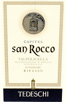 Valpolicella Superiore Ripasso Capitel San Rocco 2009, Tedeschi (Italia)