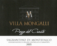 Sagrantino di Montefalco Pozzo del Curato 2005, Villa Mongalli (Italia)