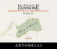 Montefalco Sagrantino Chiusa di Pannone 2005, Antonelli San Marco (Italy)