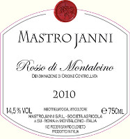 Rosso di Montalcino 2010, Mastrojanni (Italia)