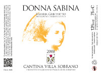 Donna Sabina 2008, Villa Sobrano (Italy)