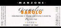 Barolo Riserva Gramolere 2005, Manzone Giovanni (Italia)