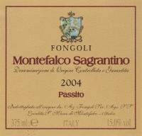 Montefalco Sagrantino Passito 2006, Fongoli (Italy)