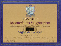 Montefalco Sagrantino Vigna dei Sospiri 2006, Fongoli (Italia)