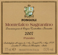 Montefalco Sagrantino Passito 2007, Fongoli (Italy)