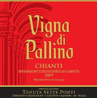 Chianti Vigna di Pallino 2013, Tenuta Sette Ponti (Italy)