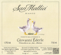 San Mattia Bianco 2011, Giovanni Ederle (Italia)