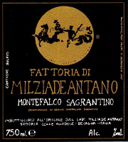 Montefalco Sagrantino 2011, Fattoria Colleallodole - Milziade Antano (Italia)