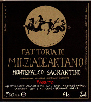 Montefalco Sagrantino Passito 2011, Fattoria Colleallodole - Milziade Antano (Italia)