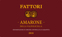 Amarone della Valpolicella 2010, Fattori (Italy)