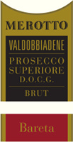 Valdobbiadene Prosecco Superiore Brut Bareta 2015, Merotto (Italy)
