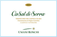 Verdicchio dei Castelli di Jesi Classico Superiore Casal di Serra 2015, Umani Ronchi (Italy)