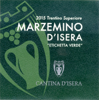 Trentino Superiore Marzemino d'Isera Etichetta Verde 2015, Cantina d'Isera (Italia)