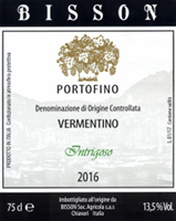 Portofino Vermentino Intrigoso 2016, Bisson (Italia)