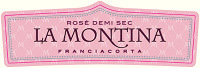 Franciacorta Rosé Demi Sec, La Montina (Italy)