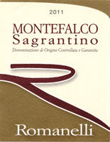 Montefalco Sagrantino 2011, Romanelli (Italy)