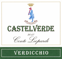 Verdicchio dei Castelli di Jesi Classico Castelverde 2017, Conte Leopardi Dittajuti (Italia)