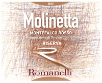 Montefalco Rosso Riserva Molinetta 2012, Romanelli (Italia)