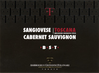 B.S.T. (Baby Super Tuscan) Sangiovese - Cabernet Sauvignon 2016, Tenute Folonari (Italia)
