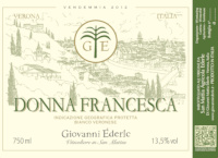 Donna Francesca 2012, Giovanni Ederle (Italia)