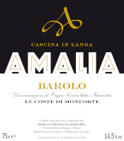 Barolo Le Coste di Monforte 2013, Amalia (Italia)