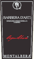 Barbera d'Asti Superiore Lequilibrio 2016, Montalbera (Italia)