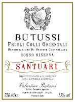 Colli Orientali del Friuli Rosso Riserva Santuari 2016, Valentino Butussi (Italy)