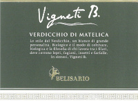 Verdicchio di Matelica Vigneti B. 2019, Belisario (Italia)