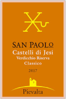 Castelli di Jesi Verdicchio Riserva Classico San Paolo 2017, Pievalta (Italia)