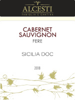 Sicilia Cabernet Sauvignon Fere 2018, Alcesti (Italia)