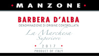 Barbera d'Alba Superiore La Marchesa 2017, Manzone Giovanni (Italia)