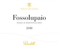 Rosso di Montepulciano Fossolupaio 2018, Bindella (Italia)