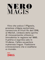 Friuli Colli Orientali Rosso Nero Magis 2015, Magis (Italy)