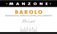 Barolo Bricat 2018, Manzone Giovanni (Italia)