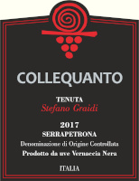 Serrapetrona Collequanto 2017, Terre di Serrapetrona - Tenuta Stefano Graidi (Italia)