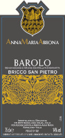 Barolo Bricco San Pietro 2018, Anna Maria Abbona (Italia)