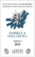 Valtellina Superiore Sassella Stella Retica 2019, Arpepe (Italia)