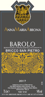 Barolo Bricco San Pietro 2017, Anna Maria Abbona (Italia)