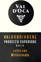 Valdobbiadene Prosecco Superiore Extra Dry Millesimato 2022, Val d'Oca (Italy)