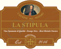 La Stipula Rosé Dosaggio Zero Metodo Classico 2016, Cantine del Notaio (Italy)